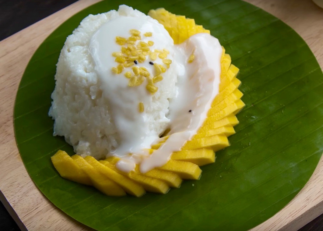 How To Make Mango Sticky Rice ข าวเหน ยวมะม วง Steve S Kitchen