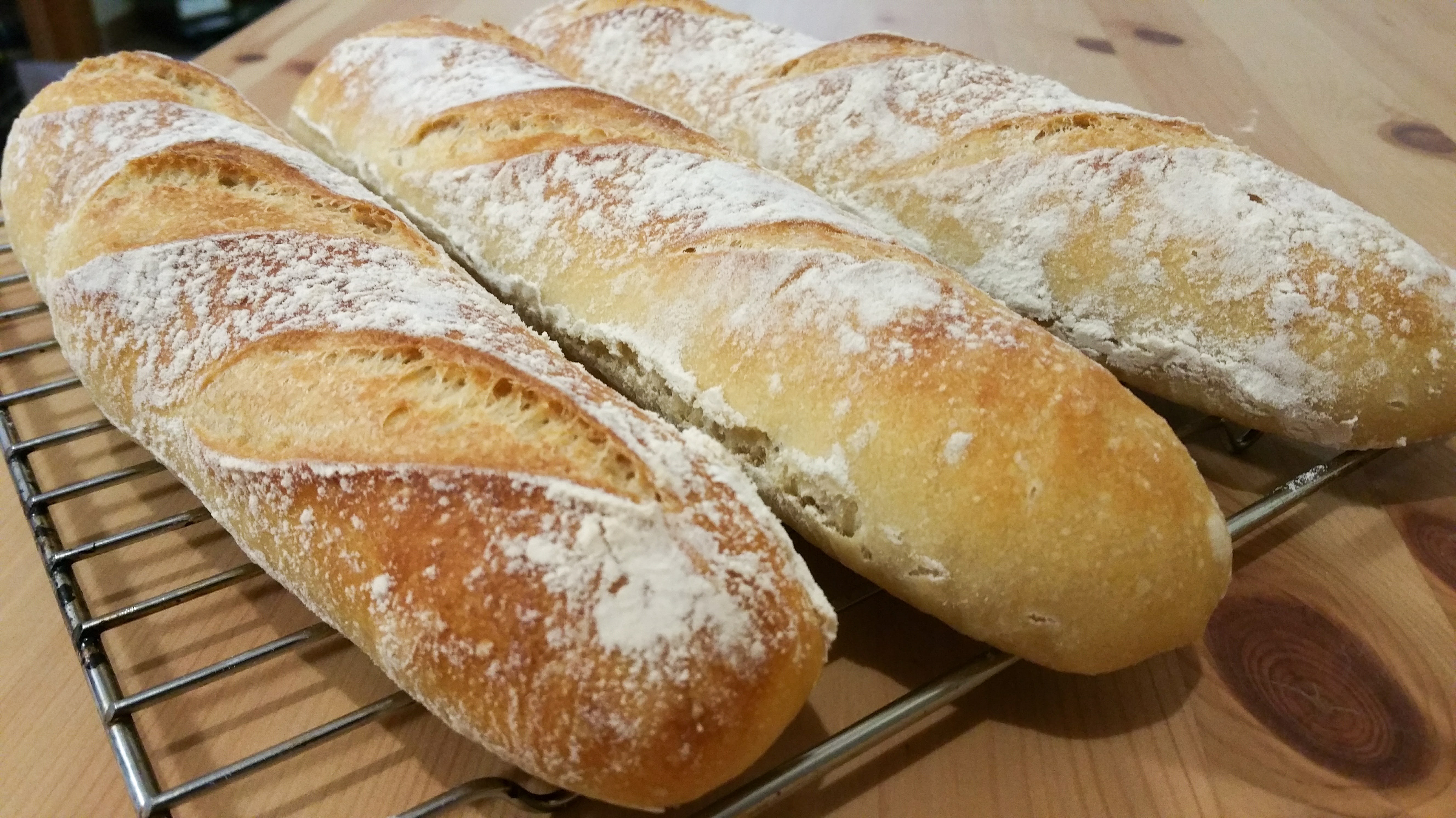 HOW TO MAKE SOURDOUGH BAGUETTES - Introduction to Bread Making - Steve ...