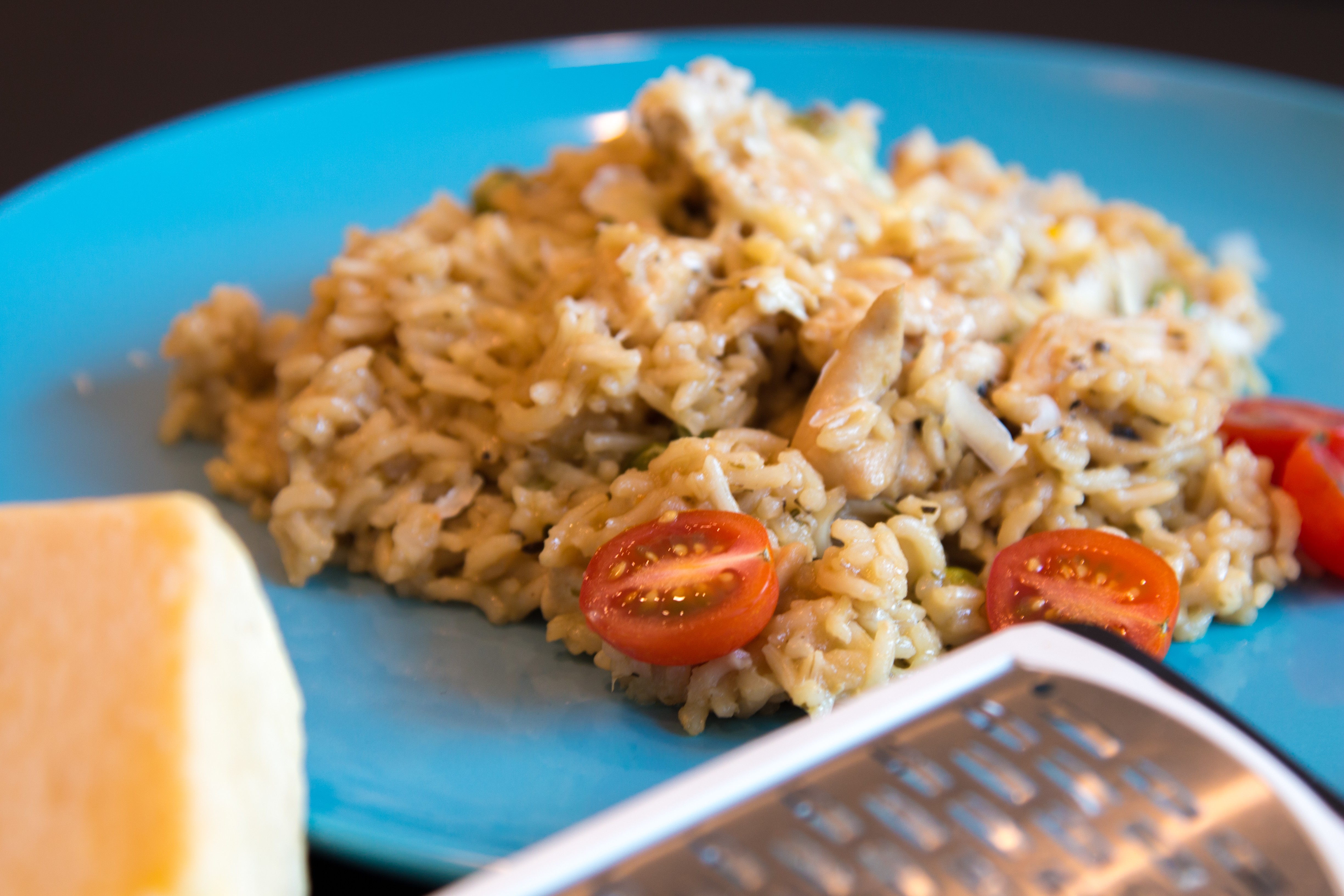 CHICKEN RISOTTO - Easy Student Meal - Steve&amp;#39;s Kitchen