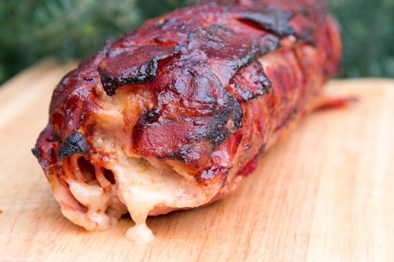 BACON EXPLOSION Bacon Bomb with Cheese Steve's Kitchen