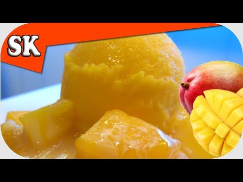 MANGO ICE CREAM Easy No Ice Cream machine needed Steve s Kitchen
