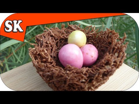 Chocolate Easter Nest Easter Recipe Steve S Kitchen