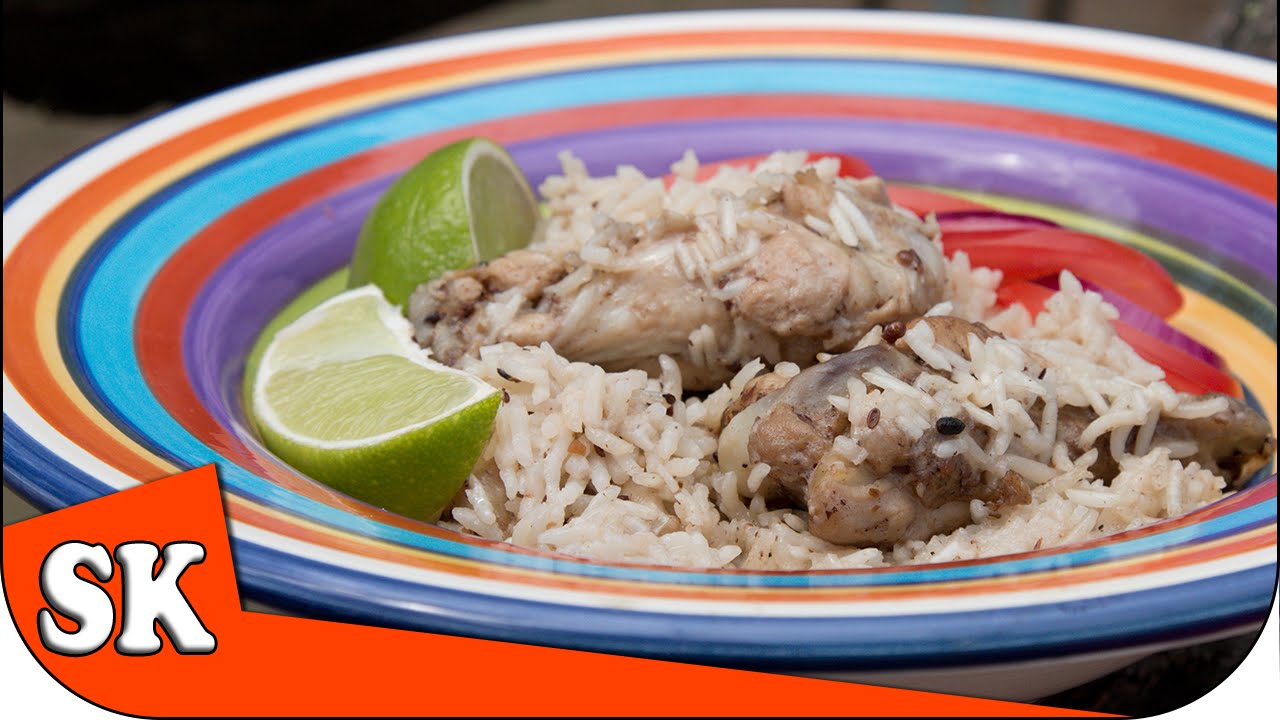 Kenyan Chicken Pilaf A Taste of Africa 03 Steve's Kitchen