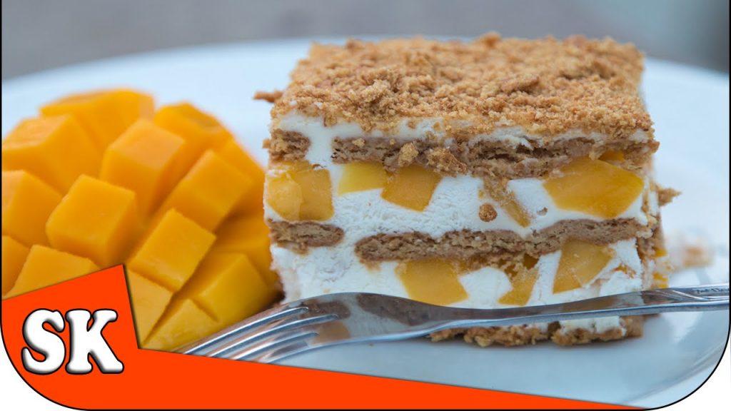 How to make a Graham Cake – Mango Float Cake - Steve's Kitchen