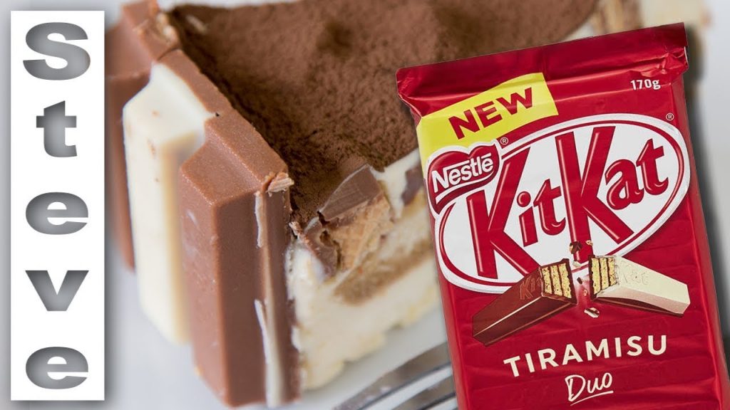 TIRAMISU KITKAT ICE CREAM CAKE - Steve's Kitchen