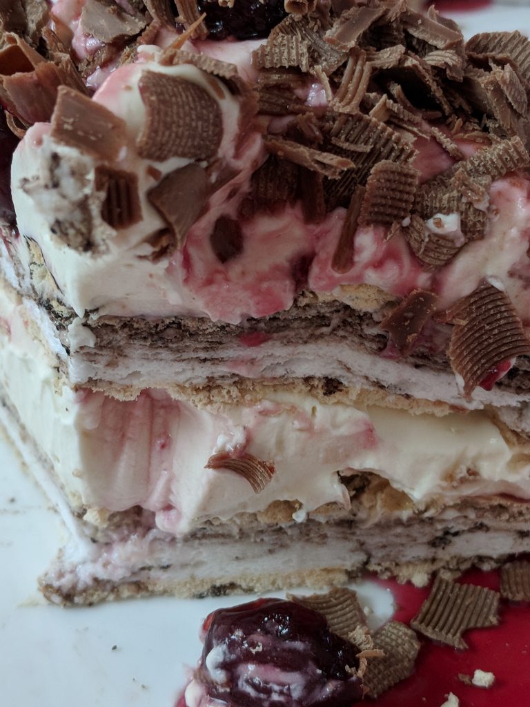 CHOCOLATE PAVLOVA BLACK FOREST GATEAU Steve's Kitchen
