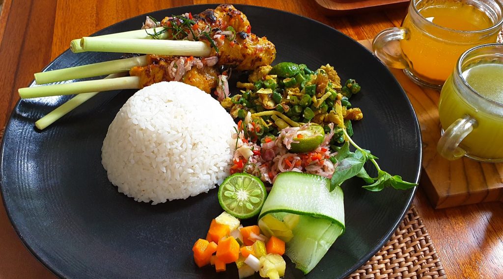 Delicious Balinese Satay Lilit